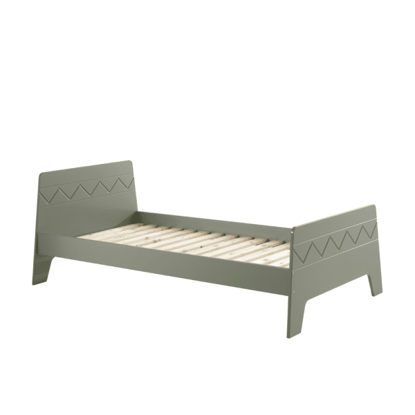 lit junior wynnie 90 x 200 cm olive vipack