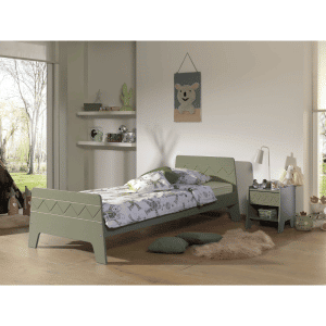 lit junior wynnie 90 x 200 cm olive vipack
