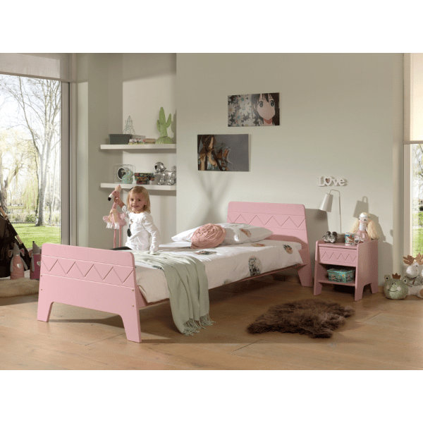 lit junior wynnie 90 x 200 cm rose vipack