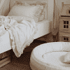 housse de couette & taie boho vanille cotton&sweets