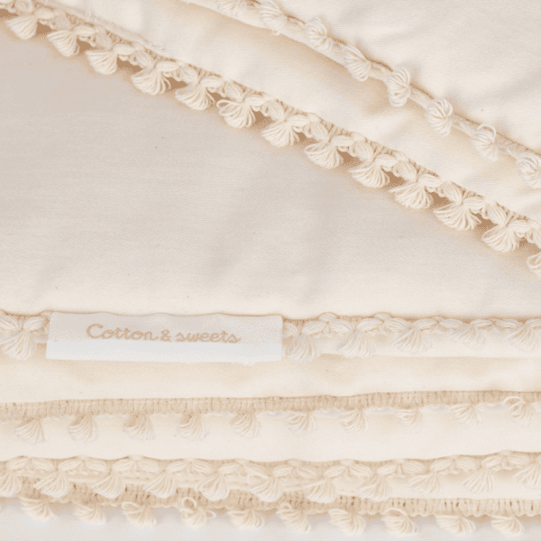 housse de couette & taie adulte vanille cotton&sweets
