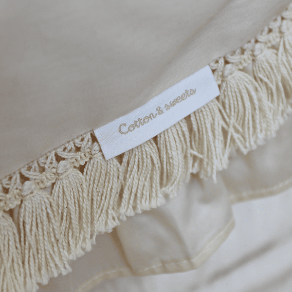 housse de couette & taie boho vanille cotton&sweets