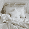 housse de couette & taie adulte boho vanille cotton&sweets