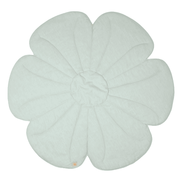 tapis de jeu en lin "menthe" moi mili
