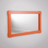 miroir avec barre de traction woodjoy orange