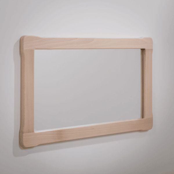 miroir avec barre de traction woodjoy bois