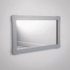 miroir avec barre de traction woodjoy gris