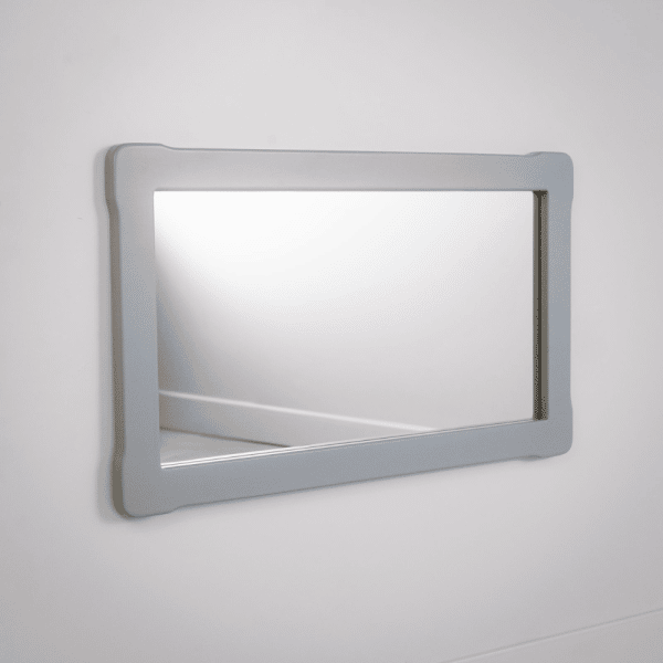 miroir avec barre de traction woodjoy gris