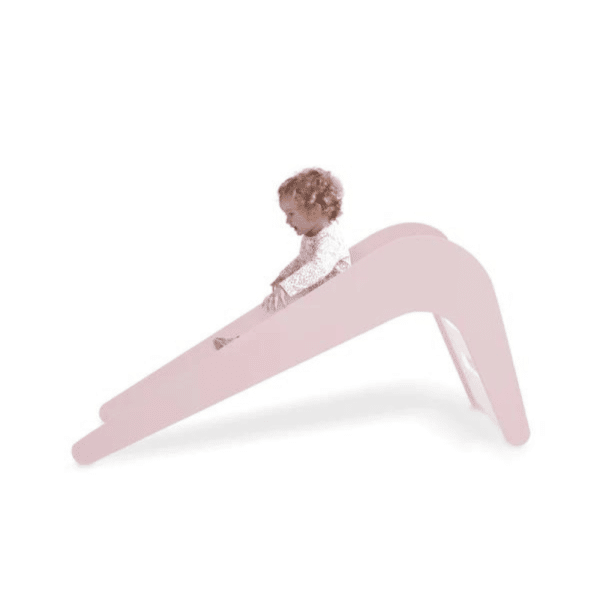 enfant sur un toboggan pink elephant jupiduu