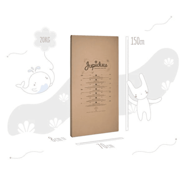 taille et poids du carton de livraison du toboggan pink elephant jupiduu