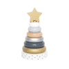 jeu de pyramide en bois silver jabadabado