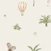 papier peint go go safari creative lab