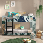 lit superposé luca jungle 90 x 200 cm vipack