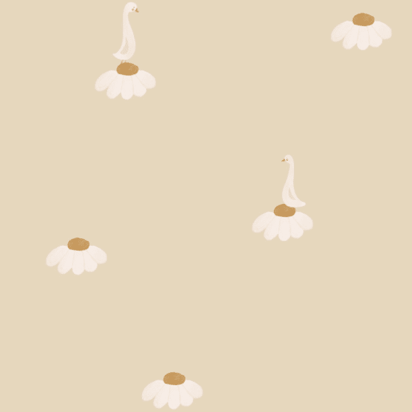papier peint sweet camomile soft almond – creative lab