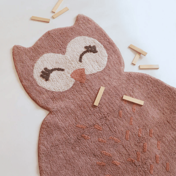 tapis hibou pepa nattiot
