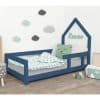 lit junior cabane poppi bleu marine 90 x 200 cm – benlemi