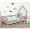 lit junior cabane poppi rose pastel 90 x 200 cm – benlemi