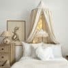 ciel de lit mousseline en lin naturel – cotton&sweets
