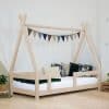 lit tipi nakana rouge brique avec barrière – benlemi (copie)