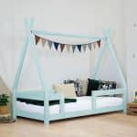 lit tipi nakana rouge brique avec barrière – benlemi (copie)