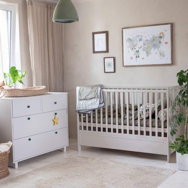 lit bébé évolutif vintage 70 x 140 cm – wood luck