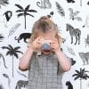 papier peint black majik animaux de la savane – lilipinso