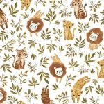 papier peint animaux de la jungle – lilipinso