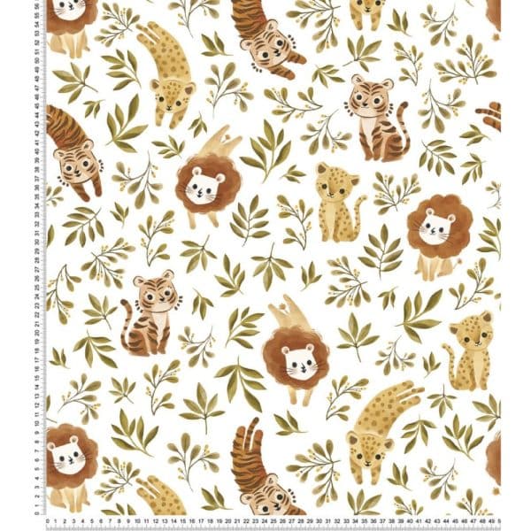 papier peint animaux de la jungle – lilipinso