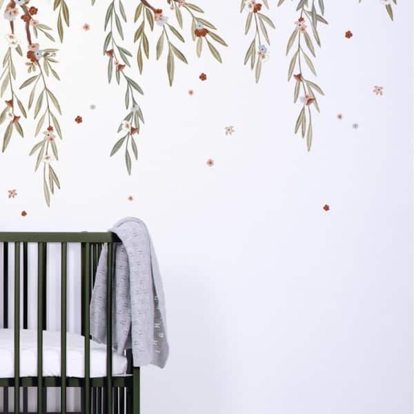 papier peint panoramique feuillage d'eucalyptus – lilipinso