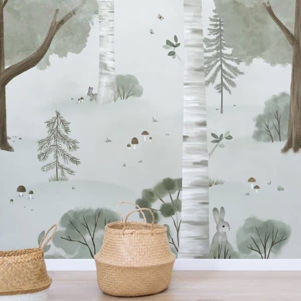 papier peint panoramique forêt – lilipinso