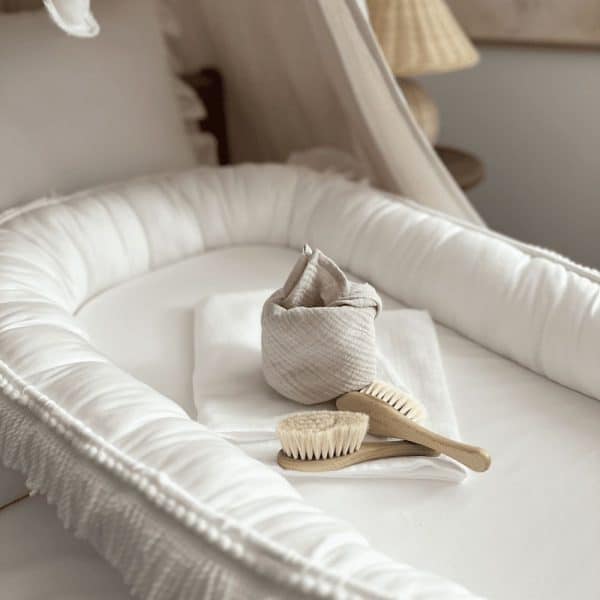 réducteur de lit boho twist blanc – cotton & sweets