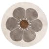 tapis bohemian daisy taupe nattiot