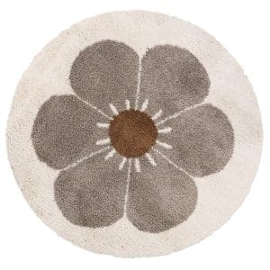 tapis bohemian daisy taupe nattiot