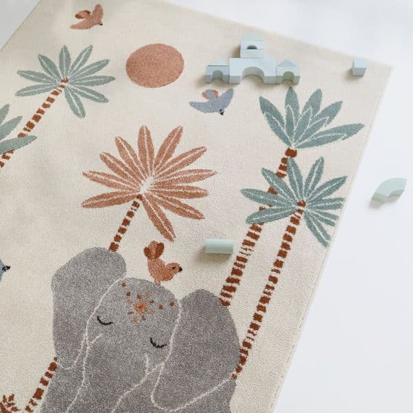 tapis malena éléphant nattiot