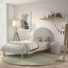 lit junior moon 90 x 200 cm gris vipack