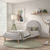 lit junior moon 90 x 200 cm gris vipack