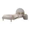 lit junior moon 90 x 200 cm gris vipack