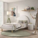 lit junior moon 90 x 200 cm blanc vipack
