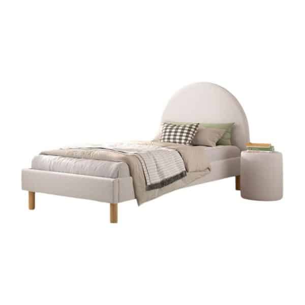 lit junior moon 90 x 200 cm blanc vipack