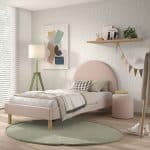 lit junior moon 90 x 200 cm rose vipack