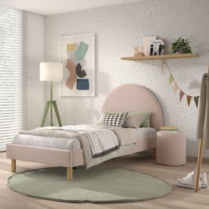 lit junior moon 90 x 200 cm rose vipack