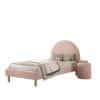 lit junior moon 90 x 200 cm rose vipack