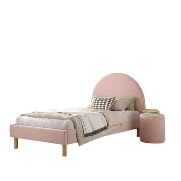 lit junior moon 90 x 200 cm rose vipack