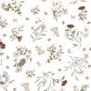 papier peint douces fleurs– lilipinso