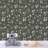 papier peint douces fleurs– lilipinso