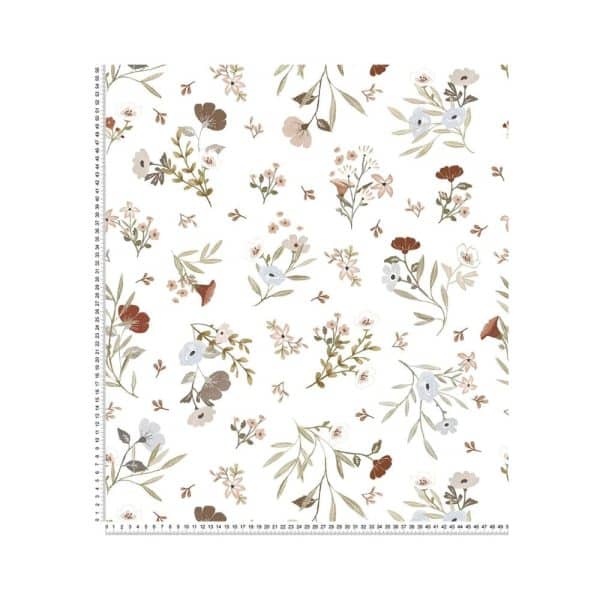 papier peint douces fleurs– lilipinso