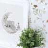 papier peint douces fleurs– lilipinso